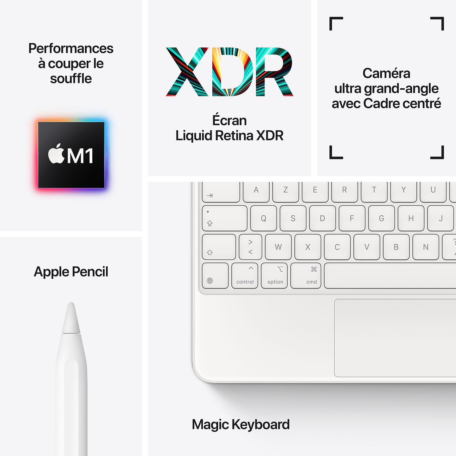 Apple iPad Pro 12.9" WiFi 512Go Gris Sid. - Tablette tactile - 2
