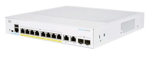 Cisco CBS250-8FP-E-2G-EU - 8 (ports)/10/100/1000/Manageable/Cloud