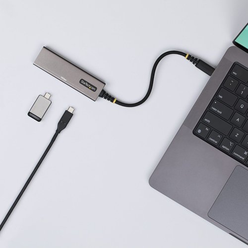 4-PORT USB-C HUB 10GBPS -100W - Achat / Vente sur grosbill.com - 3
