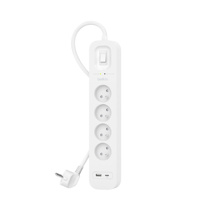Belkin Surge Protection with USB C 4 Outlet