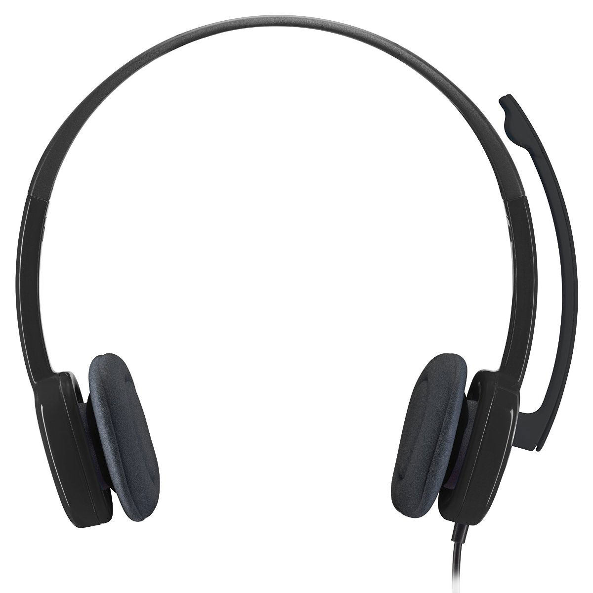 Logitech H151 Stereo Stereo Noir - Micro-casque - grosbill.com - 4