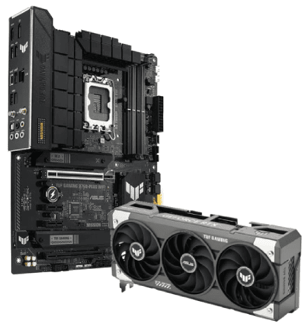 Kit Upgrade PC Asus TUF GAMING B760-PLUS WIFI + TUF RTX 5060 8G OC Grosbill