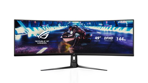 Grosbill Ecran PC Asus ROG Strix 49" CURVE/VA/4ms/DFHD/USB/HP/144Hz