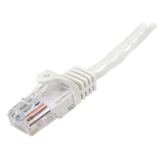 2m White Snagless UTP Cat5e Patch Cable - Achat / Vente sur grosbill.com - 1