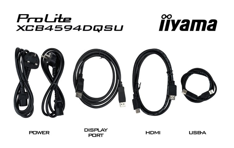 Iiyama 45 pouces  XCB4594DQSU-B1 - Ecran PC Iiyama - grosbill.com - 12