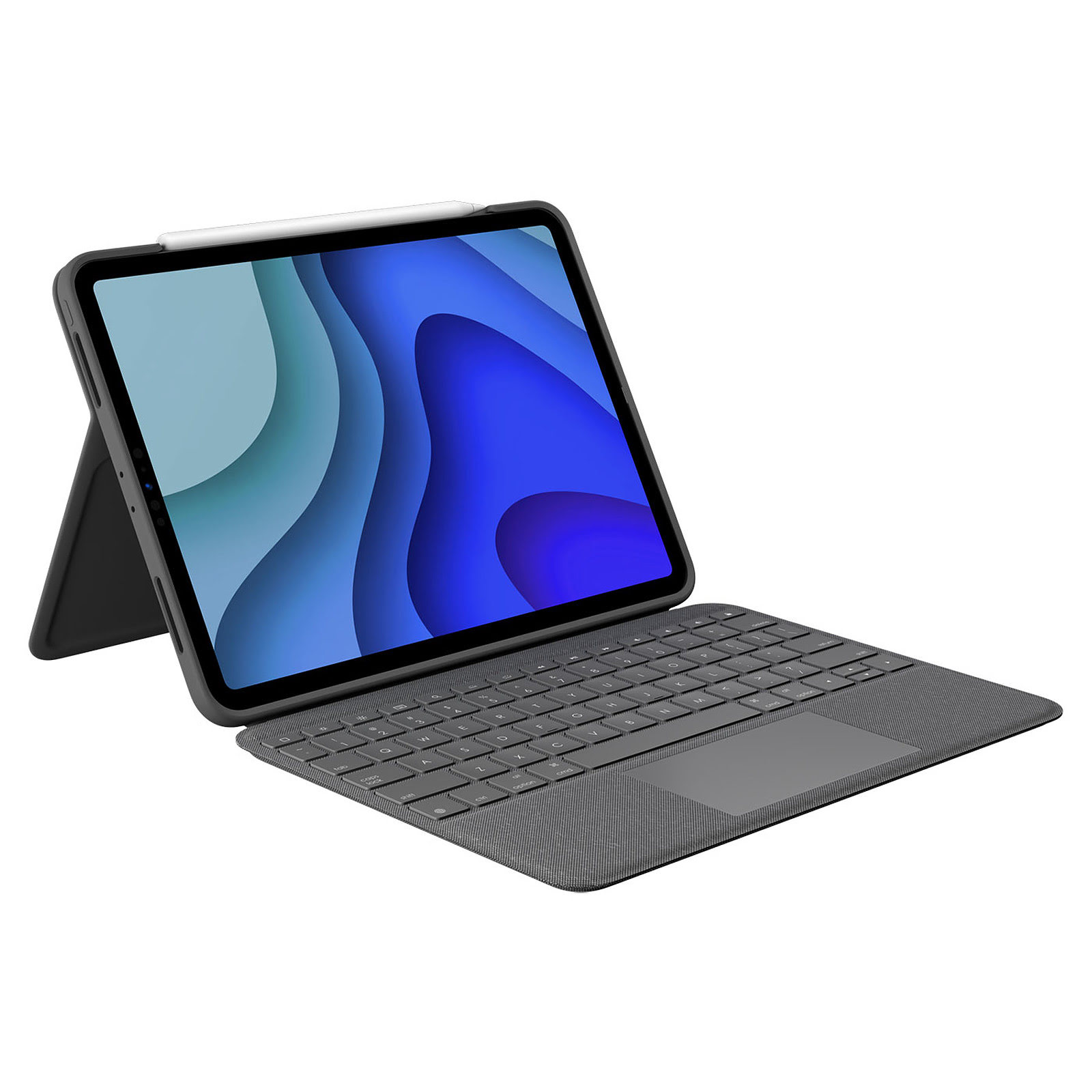 Etui Folio Touch iPad Pro - Graphite - Accessoire tablette - 0