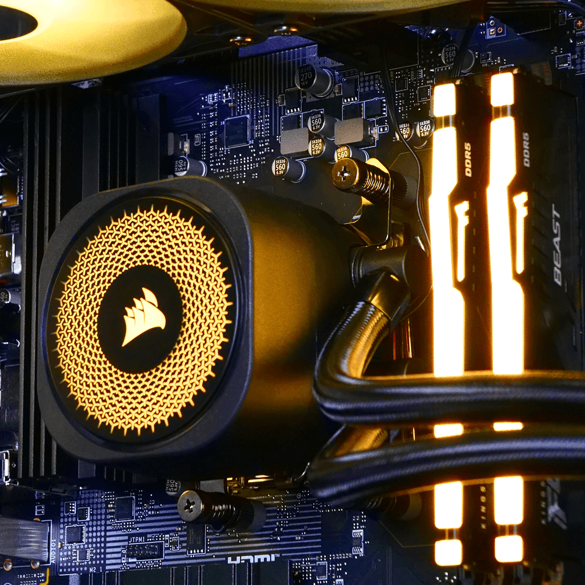 Grosbill SUNBLASTER - R7-8700F/RX9070/32Go/1To (PCG-10603047) - Achat / Vente PC Fixe sur grosbill.com - 2