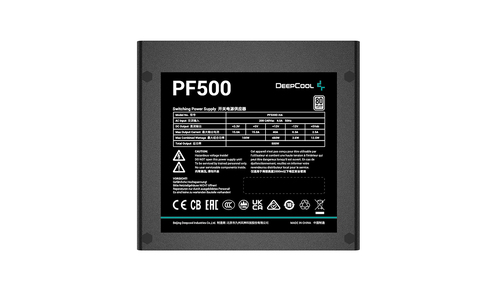 Deepcool 80+ 230V EU (500W) - Alimentation Deepcool - grosbill.com - 2