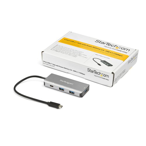 4-PORT USB-C HUB WITH PD 3.0 - Achat / Vente sur grosbill.com - 4