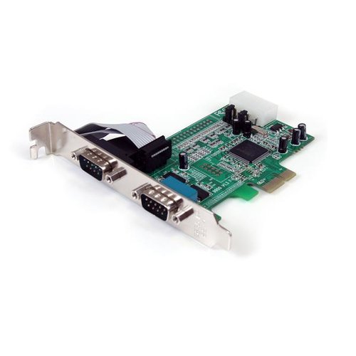 2 Port PCIe Serial Adapter Card w/16550 - Achat / Vente sur grosbill.com - 0