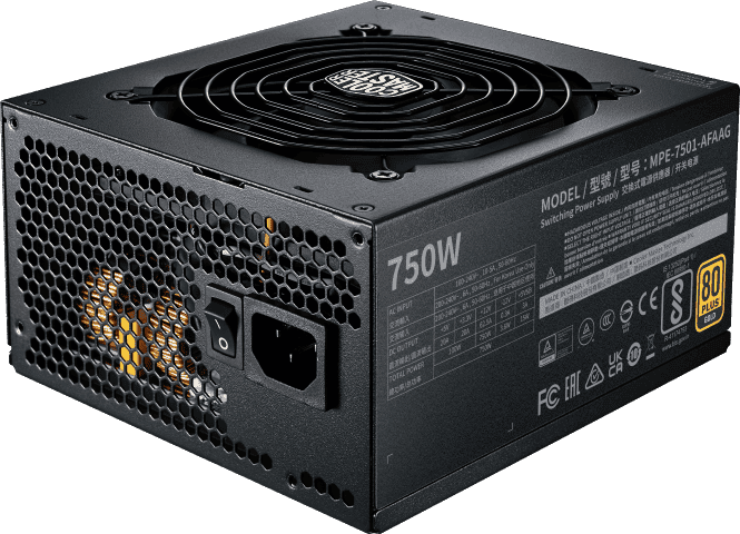 Cooler Master 80+ Gold (3.1 750W) - Alimentation Cooler Master - 3