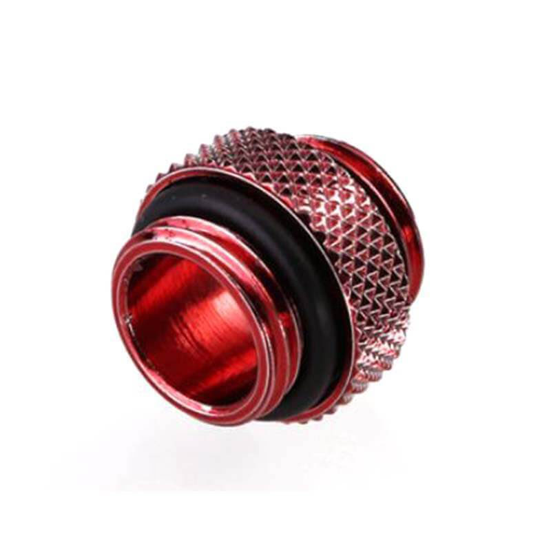 CONSTRUCTEUR Fitting Mâle/Mâle droit rouge - 14mm - Watercooling - 0