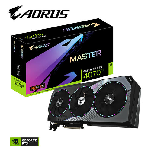 Gigabyte GeForce RTX 4070 Ti MASTER OC 12G - Carte graphique - 8