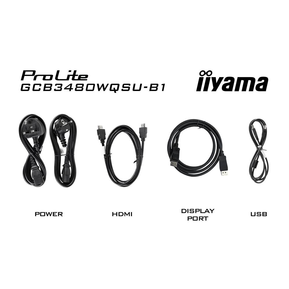 Iiyama 34 pouces  GCB3480WQSU-B1 - Ecran PC Iiyama - grosbill.com - 3