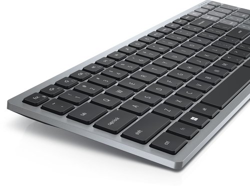 Clavier compact sans fil double multi-appareils - Argent 