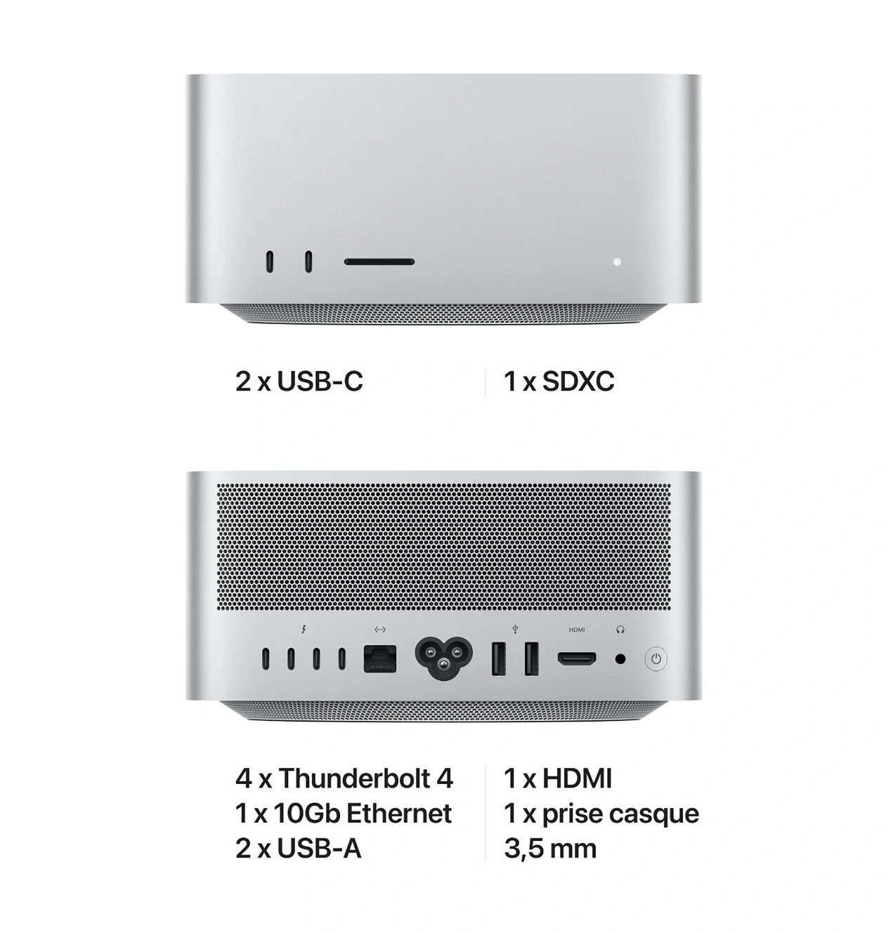 Apple Mac Studio M4 Max - All-In-One PC/MAC Apple - grosbill.com - 4