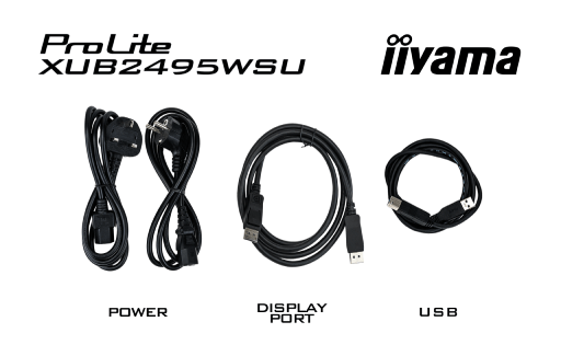 Iiyama 24 pouces  XUB2495WSU-B5 - Ecran PC Iiyama - grosbill.com - 1