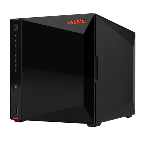 Asustor AS5404T - 4 Baies avec 4 disques de 6To RED Plus - Serveur NAS - 3