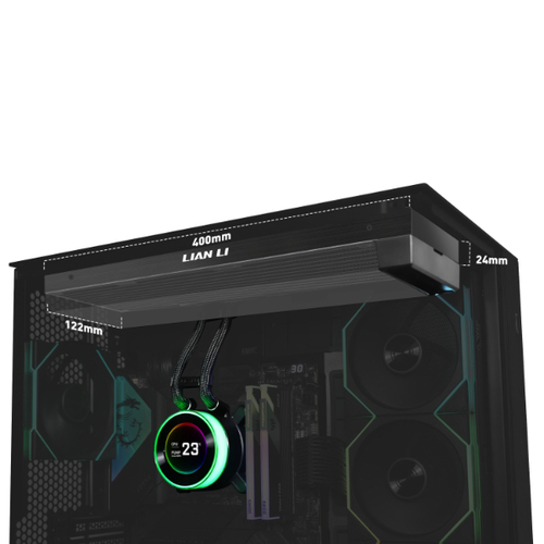 Lian-Li Hydroshift II LCD-C 360 Fanless ARGB Noir - Watercooling - 2