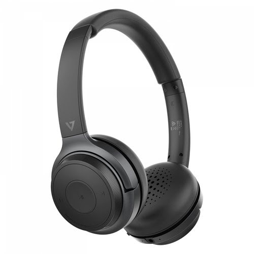 V7 HB600S ecouteur casque Sans fil Arceau Appels Musique USB Type C Bluetooth Black