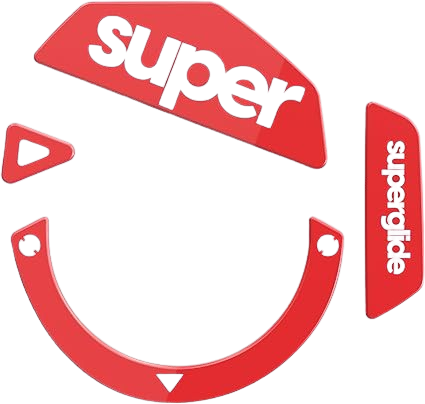 SuperGlide Patins Verre V2 - Logitech G502 - Rouge (L52SGR2) - Achat / Vente Modding sur grosbill.com - 0
