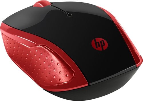 HP 200 Emprs Red Wireless Mouse - Achat / Vente sur grosbill.com - 1