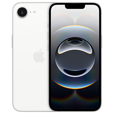 Apple iPhone 16e 128Go - Blanc - Téléphonie Apple - grosbill.com - 0