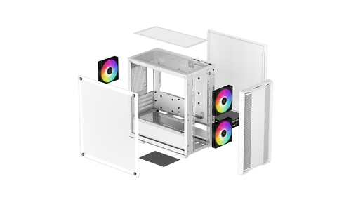 Deepcool CC360 ARGB Blanc Blanc - Boîtier PC Deepcool - 9