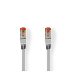 Cable Reseau Cat.6 S/FTP LS0H Gris - 0.5m