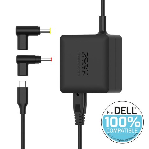 Port Alimentation GaN 65W pour DELL - 2 embouts - Noir (904065DEEU) - Achat / Vente Chargeur sur grosbill.com - 0