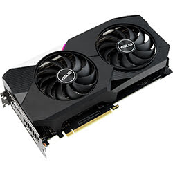 Asus DUAL-RTX3060TI-O8G-V2 LHR - RTX3060Ti/8Go/HDMI/DP