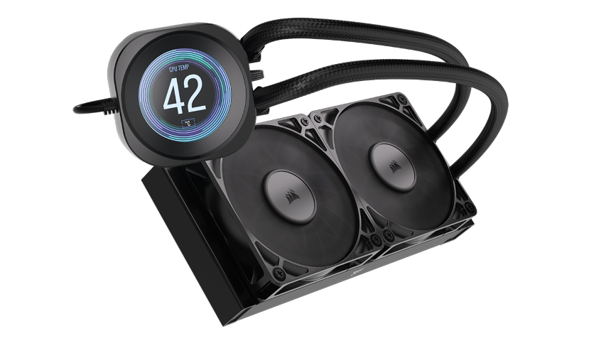Corsair NAUTILUS 240 RS LCD - 240mm - Noir - Watercooling Corsair - 1