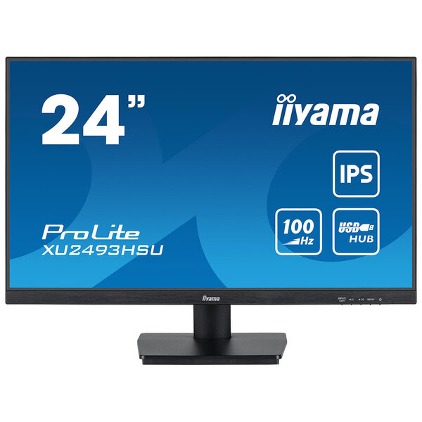 Iiyama 24 pouces  XU2493HSU-B6 - Ecran PC Iiyama - grosbill.com - 1