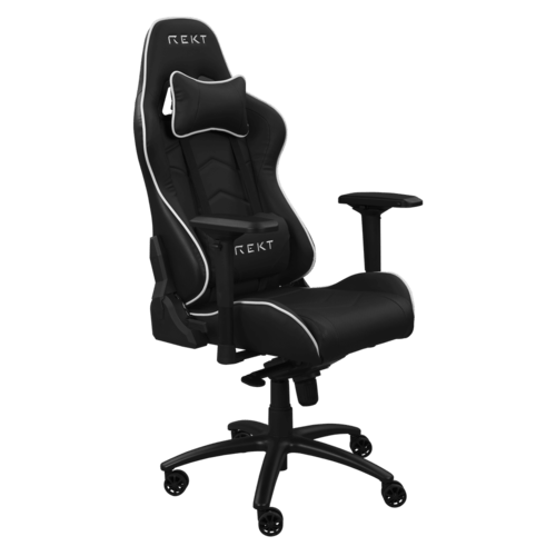 REKT GG1-R Noir/Blanc - Siège PC Gamer - grosbill.com - 1