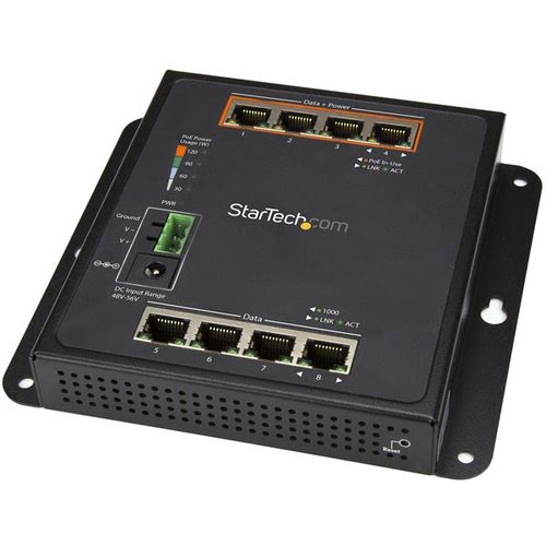 GbE Switch - 8-Port 4 PoE+- Managed - Achat / Vente sur grosbill.com - 0