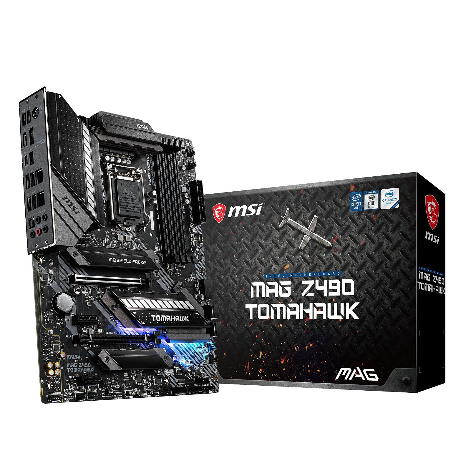 MSI MAG Z490 TOMAHAWK ATX  - Carte mère MSI - grosbill.com - 0