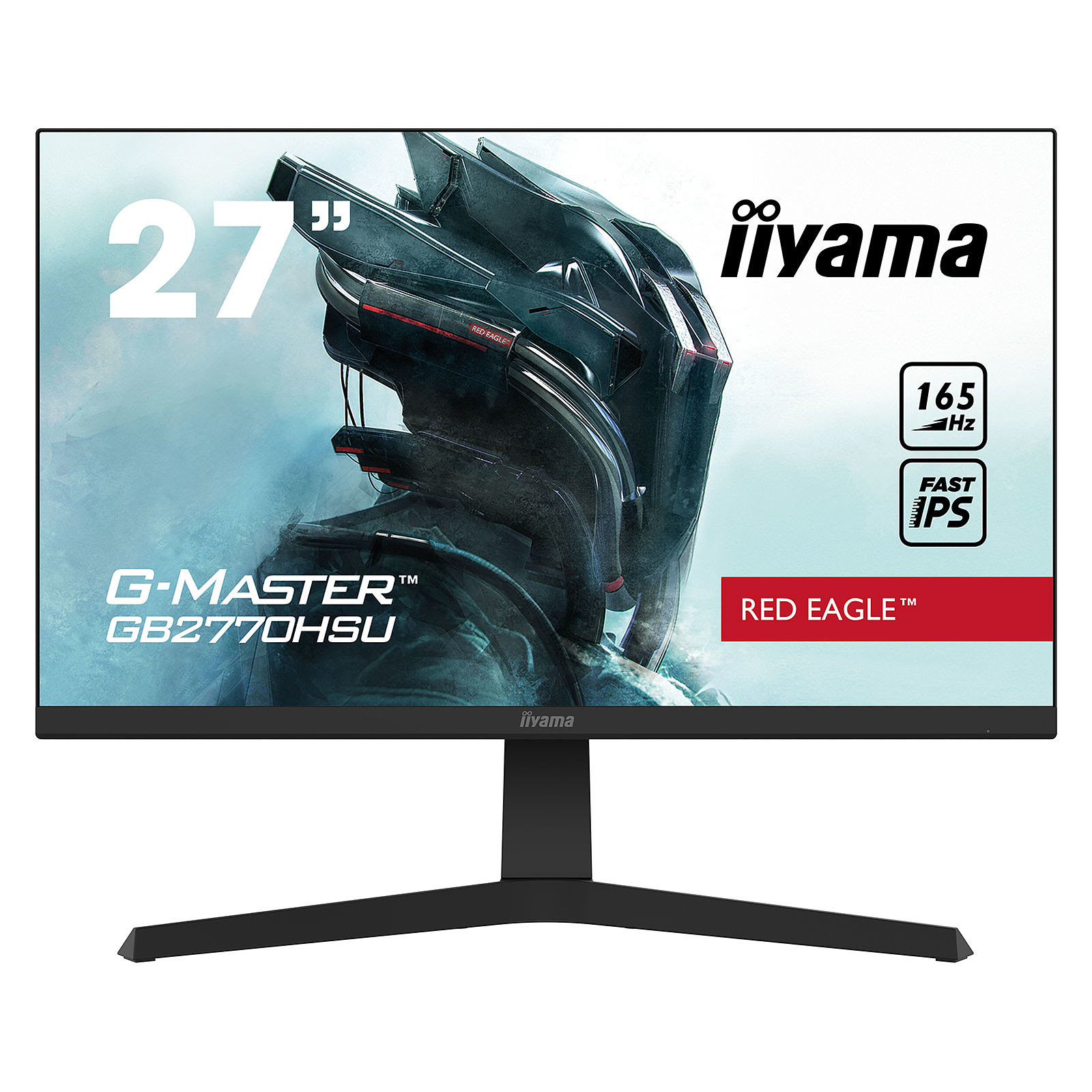 Iiyama 27"  GB2770HSU-B1-- - Ecran PC Iiyama - grosbill.com - 0