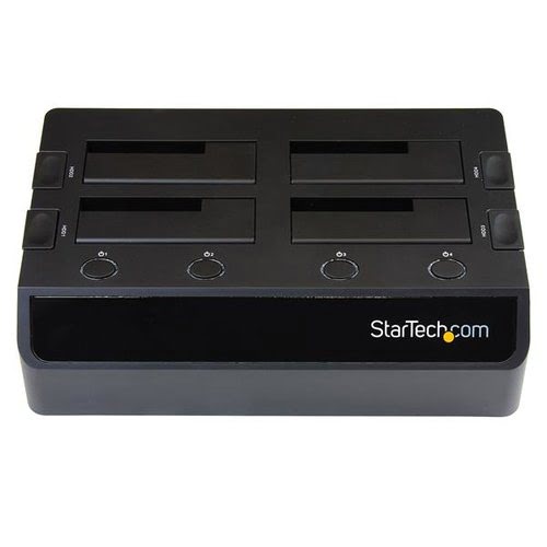 USB 3.0 to 4-Bay HDD Dock w/UASP & Fans - Achat / Vente sur grosbill.com - 2