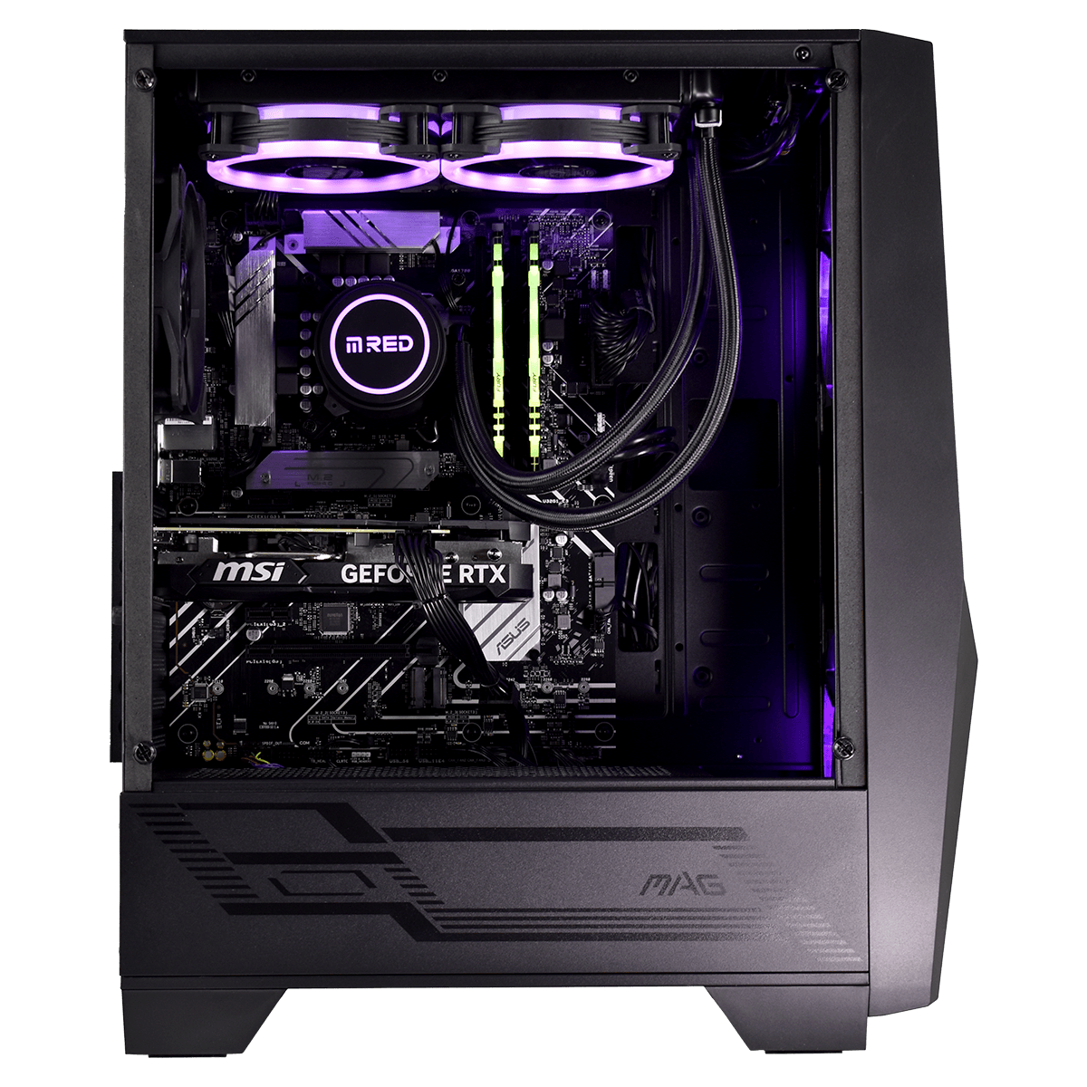 PC Gamer Cooler Master RTX 4060 Ti i5 - PC de Bureau Update