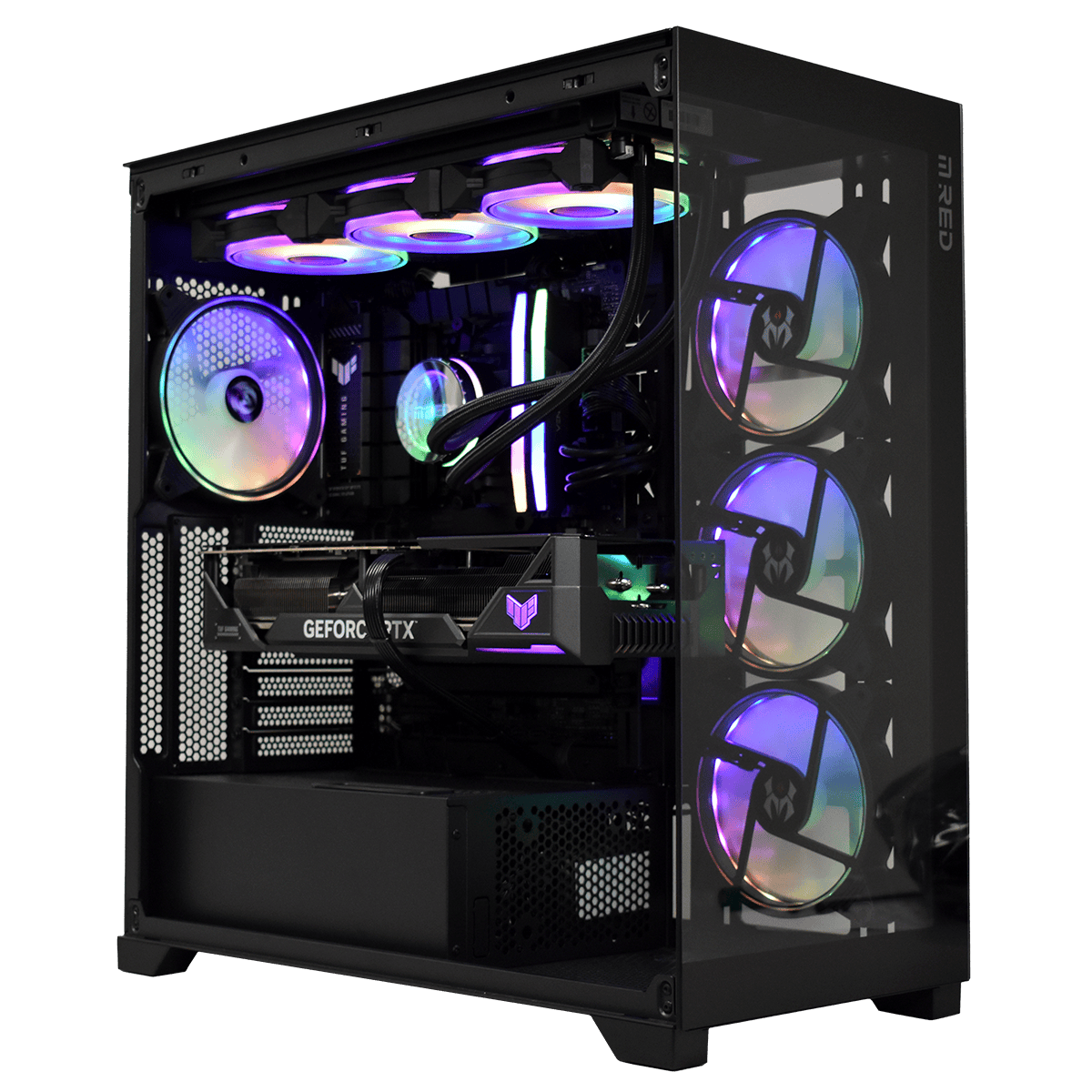 PC Gamer Grosbill TITANGLASS - RTX 4080 - Ryzen 7 7800X3D - 2To