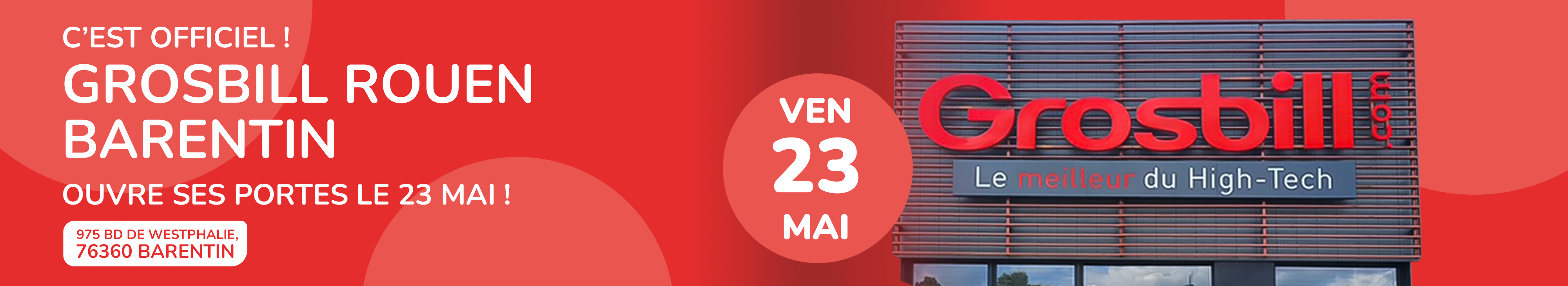 Ouverture Barentin