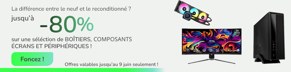 Opération reconditionné 