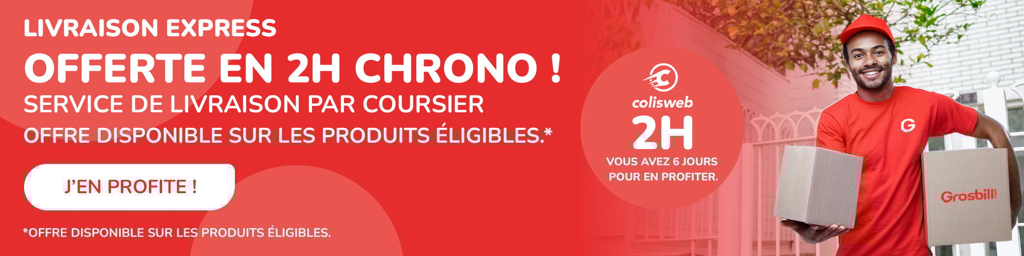Colis Web - du  4  au 9 août