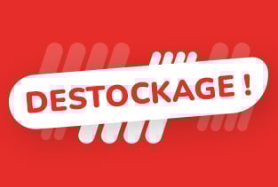 Opération destockage jusqu'a X  miniature