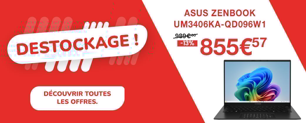 Opération destockage jusqu'a X 