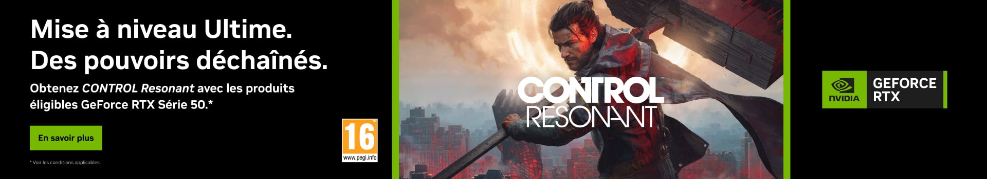 ODR CONTROL Resonant GeForce RTX Série 50