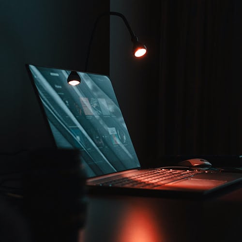 PC portable avec setup RGB
