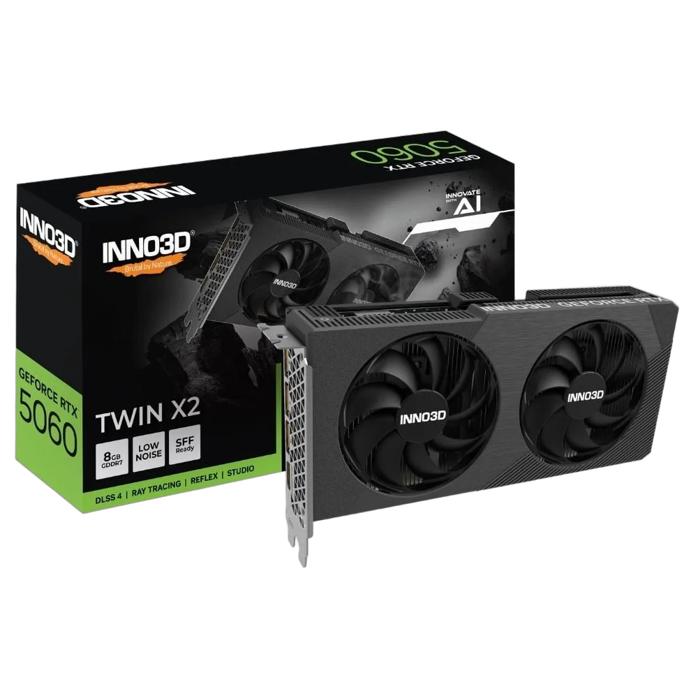 Inno3D GEFORCE RTX 5060 TWIN X2 V2 — vue 1