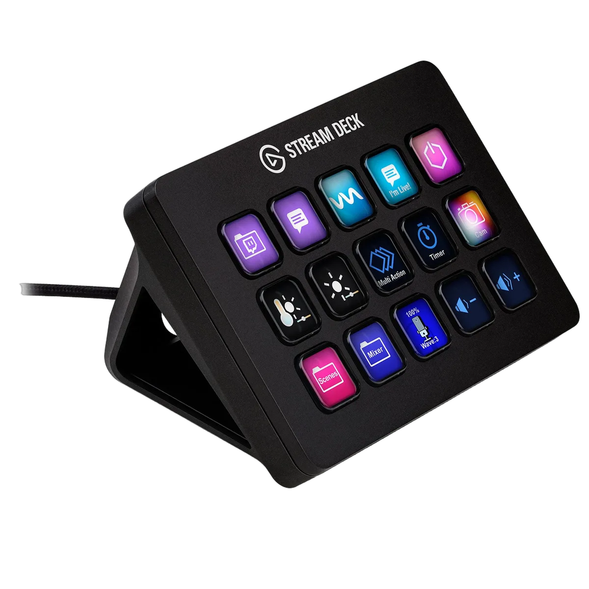 Elgato Stream Deck MK.2 - 10GBA9901 — vue 3