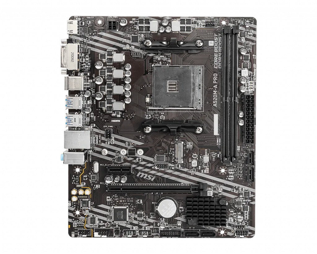 MSI A520M-A PRO-Seconde Vie — vue 5